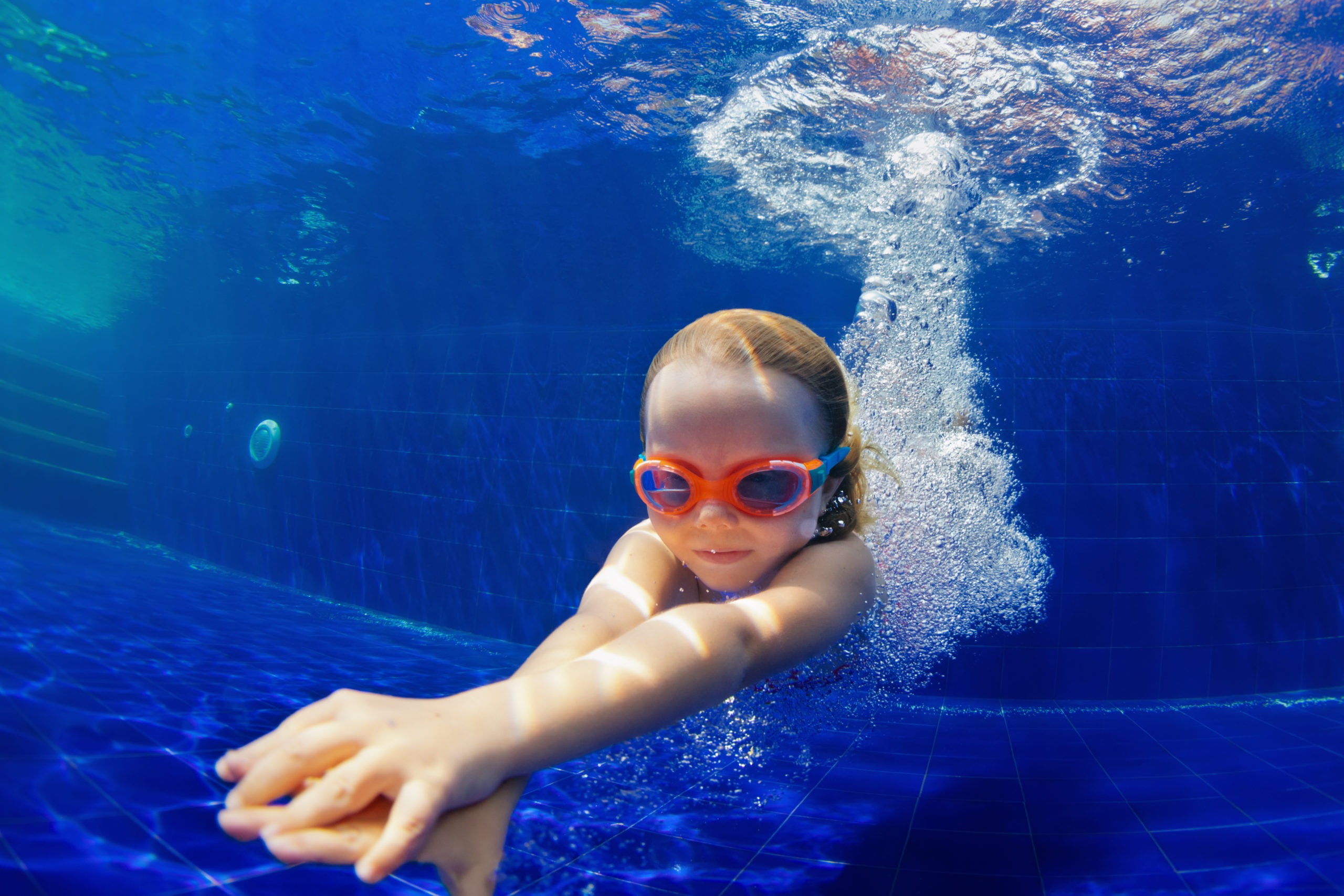 Girl Diving - Skyline Acres